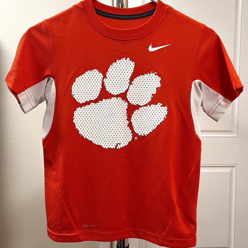 Nike/Clemson Football, Orange Jersey, Small